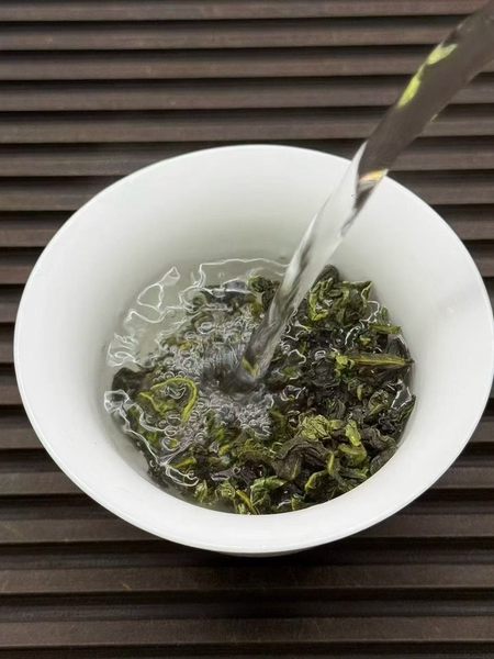 铁观音干茶叶细节